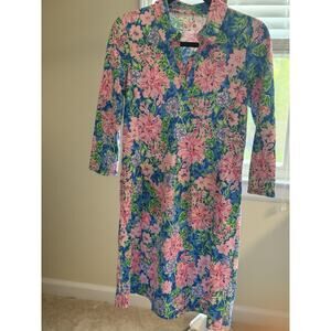 Lilly Pulitzer Women's UPF 50+ Luxletic Silvia Dress small spring in your step